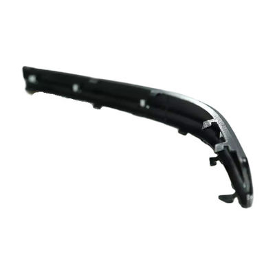 VW Passat Lingyu Strip Bumper Mobil Hitam Strip Dampak Bumper Depan Chrome